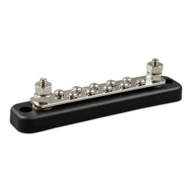 VBB115021020 Busbar 150A 2P cu Capac si 10 Suruburi, Victron Energy - Image 1