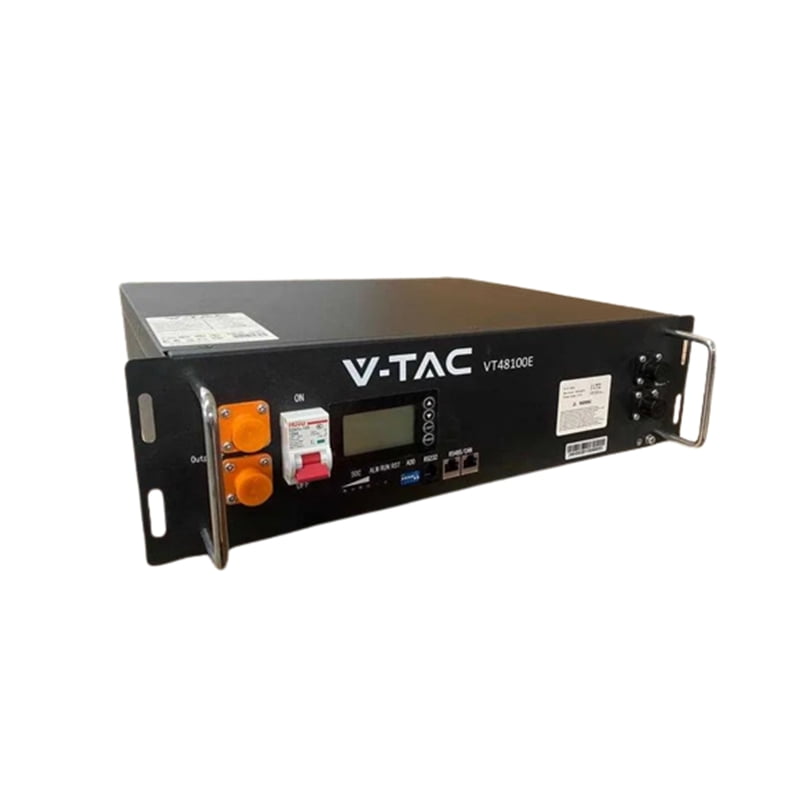 VT48100E-P2_3 Acumulator LiFePo4 5.12kWh VT48100E, V-TAC - Image 1