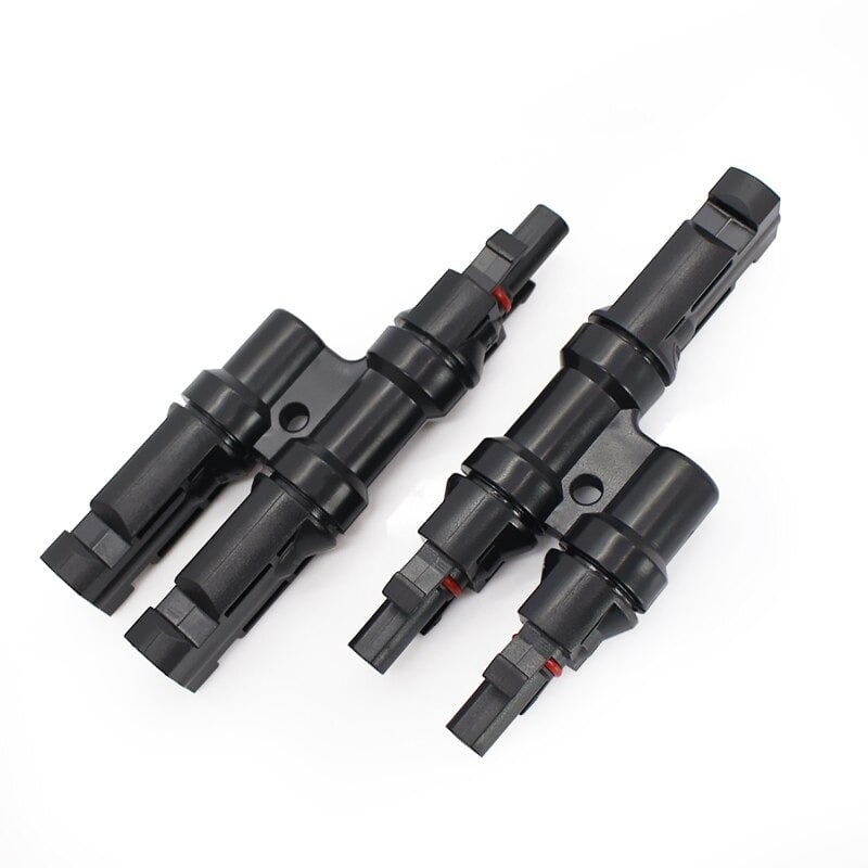 conector-mc4-2-in-1-y-t Conector Y MC4 2 in 1 Paralel 1000V IP67 - Image 1