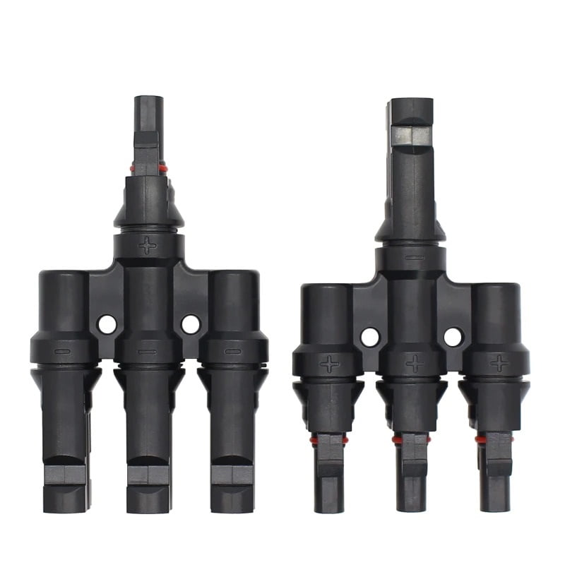 conector-mc4-3-in-1-y-t-3 Conector Y MC4 3 in 1 Paralel 1000V IP67 - Image 1