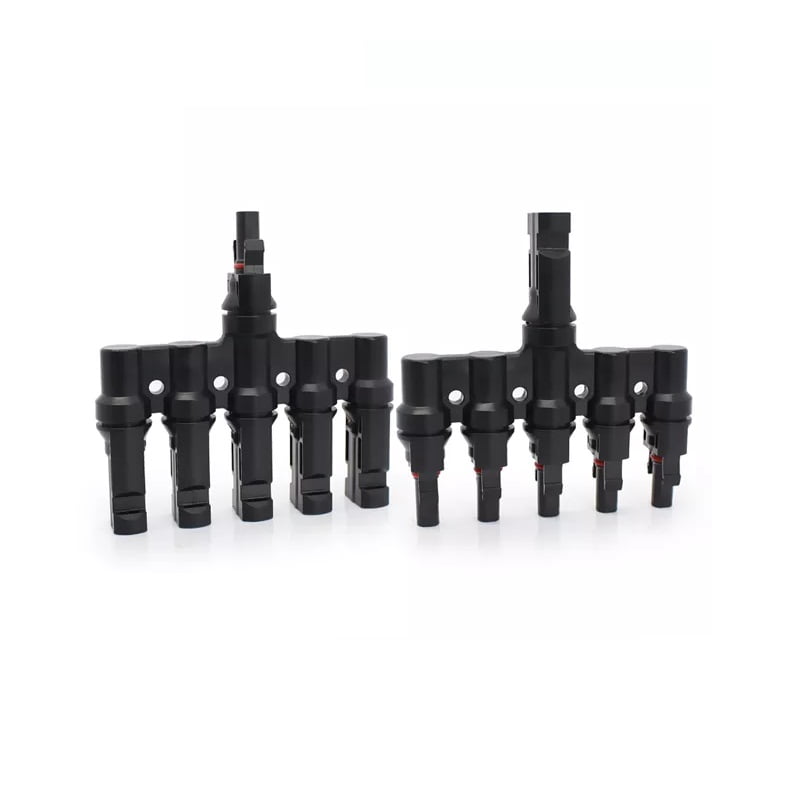 conector-mc4-5-in-1-y-t-5 Conector Y MC4 5 in 1 Paralel 1000V IP67 - Image 1
