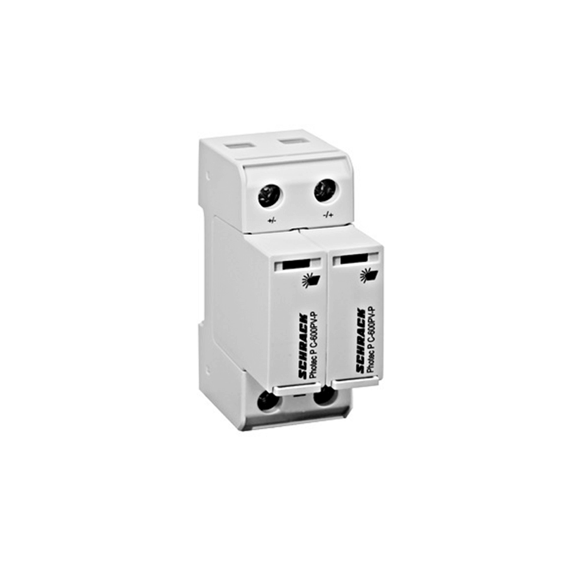 descarcator-curent-continuu-fotovoltaice-1 Descărcător panouri fotovoltaice, 600V c.c., 20kA, Schrack - Image 1