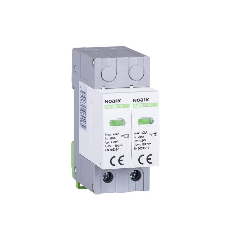 descarcator-noark-ex9uep-2p-1200v Descărcător în CC Ex9UEP 20 2P 1200v Ex9UEP, Noark - Image 1