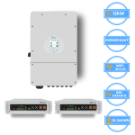 Invertor Deye 12kW, SUN-12K-SG02LP1-EU-AM3 + Acumulator Pytes 10.24kWh, v5a