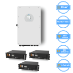 Invertor Deye 16kW, SUN-16K-SG01LP1-EU + Acumulator V-TAC 15.36kWh