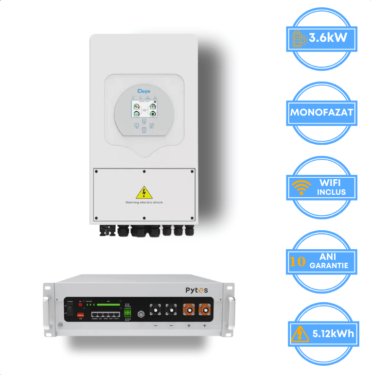 invertor-3.6kw-acumulator-pytes-5.12kwh-e1758885157460-1 Invertor Deye 3.6kW, SUN-3.6K-SG05LP1-EU-AM2 + Acumulator Pytes 5.12kWh, v5a - Image 1