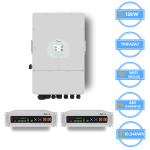 Invertor Deye 12kW, SUN-12K-SG05LP3-EU-SM2 + Acumulator Pytes 10.24kWh, v5a