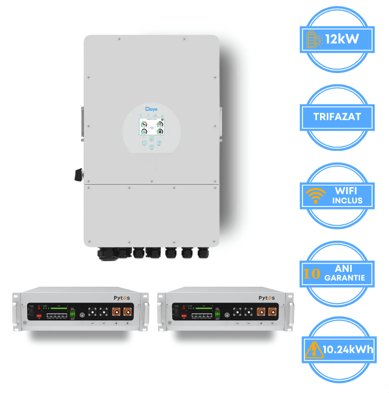 invertor-TRIFAZAT-LV-12kw-2-x-acumulator-pytes-5.12kwh-e1758884714523 Invertor Deye 12kW, SUN-12K-SG05LP3-EU-SM2 + Acumulator Pytes 10.24kWh, v5a - Image 1