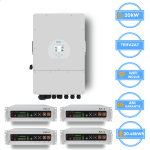 Invertor Deye 20kW, SUN-20K-SG05LP3-EU-SM2 + Acumulator Pytes 20.48kWh, v5a