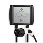 Stație Încărcare Vehicule Electrice 22kW,Reglabila,RFID, AMPEVO