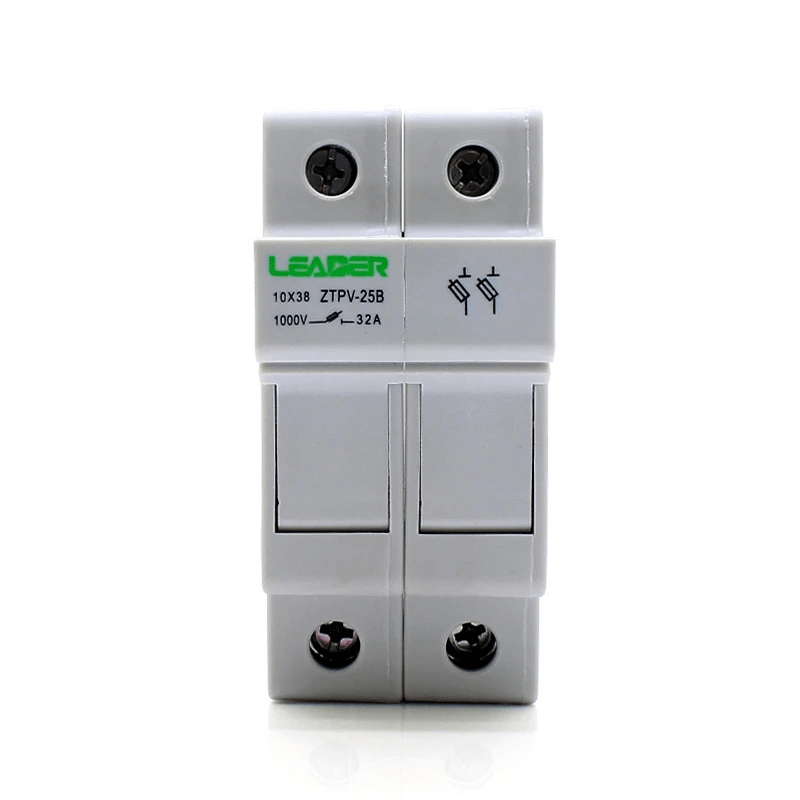 suport-modular-portfuzibile-min Separator modular fuzibile fotovoltaice 10x38, 2p, 32A, SolarTech - Image 1